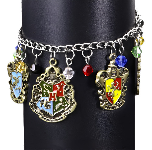 Escuela De Hogwarts De Harry Potter Pulsera Encanto Joyería 