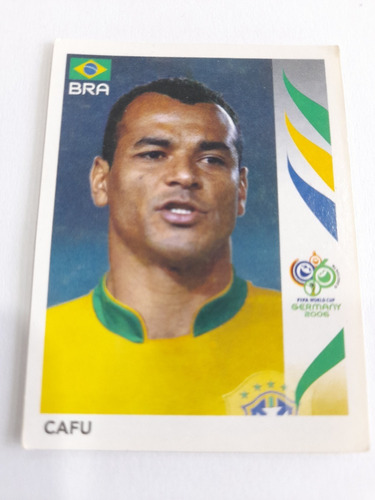 Figurita Album Alemania 2006 Num.381 Cafu Brasil A Pegar