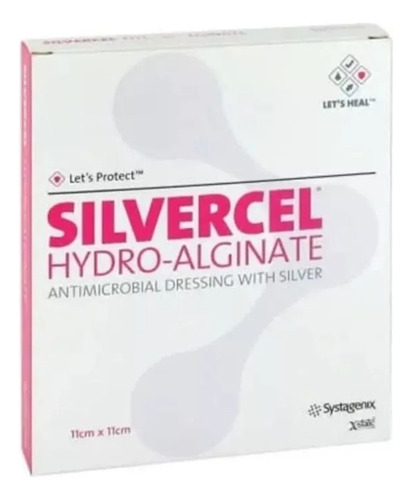 12 Silvercel Hydro Alginate Ou Non Adere11x11 Com Prata 2027