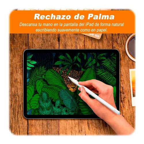 Lapiz Pencil Para Ipad Carga Inalámbrica Rechazo De Palma