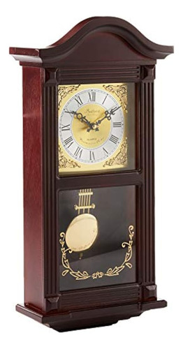 Bedford Clock Collection Reloj De Pared De Madera Pequeño Co