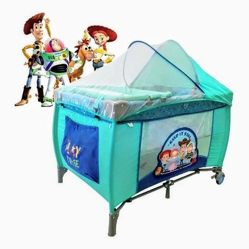 Cuna De Viaje Disney Toy Story Azul