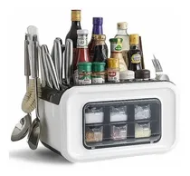 Comprar Organizador De Cocina Porta Condimentos, Cuchillos Cubiertos
