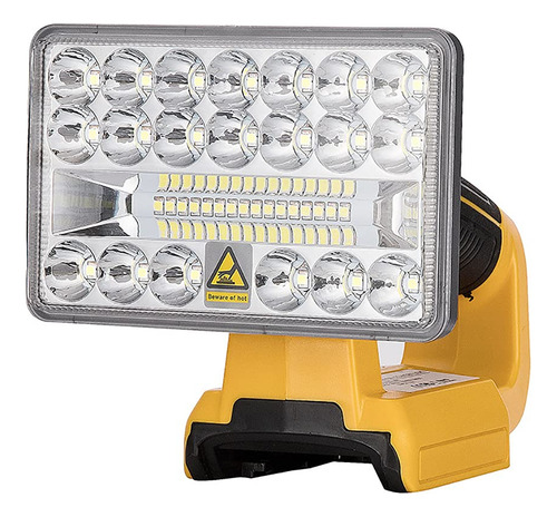 Linterna Lumene Luz Trabajo Led Para Dewalt Maximo Bateria