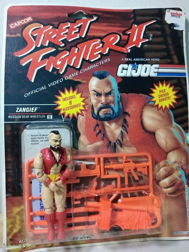 Gi Joe Gijoes G.i. Joes Cobra Vintage Street Fighter Zangief