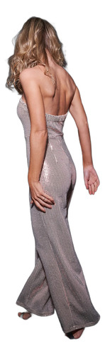 Enterito Mono Fiesta Espejo Seductor Brillo Strapless