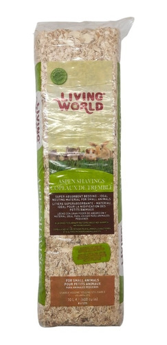 Viruta Álamo Cama Roedores Hamster Cobayo Livingworld 10l K9