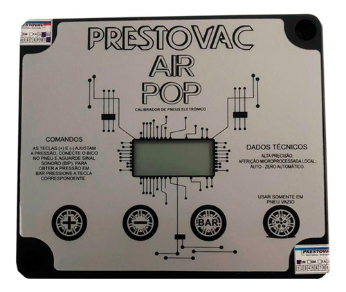 Calibrador De Pneus Digital M3000 Pop 220v - Prestovac