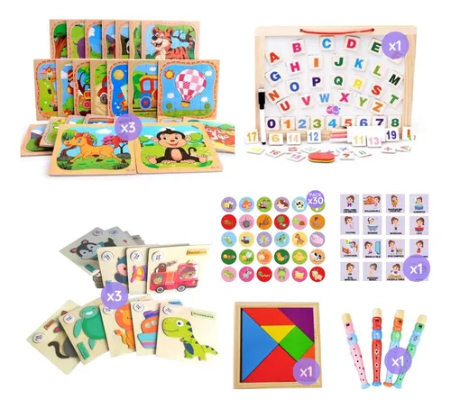 Imanes Infantiles - Pack 20 Personajes Magneticos