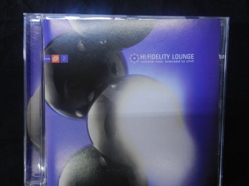 Hi-fidelity Lounge Cd Vol. 2  Licensed To Chill Usa 2000