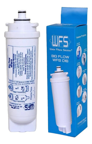 Filtro Refil Big Flow Wfs016 Purificador Libell Aquafit