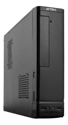 Gabinete Acteck Slim Atom Micro Atx Mini Itx 450w Ac-929042