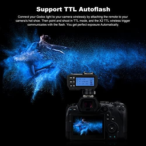 Godox X2t-s Ttl 2.4g Hss Transmisor Remoto De Flash Inalámbr