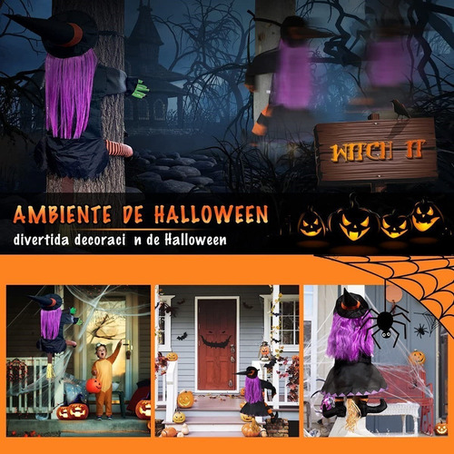 Muñeca De Bruja For Decoración De Halloween A