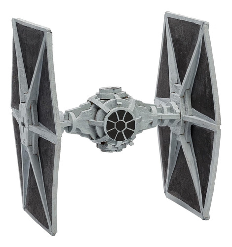 Rompecabezas 4d Star Wars Tie Fighter Modelo De Madera 63 Pz