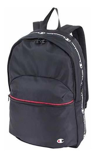 Morral Casual - Mochila Champion Expander (talla Única, Negr