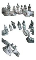 Comprar Pesebre Navidad Nuevo Patinado 10 Figuras 15x6x12