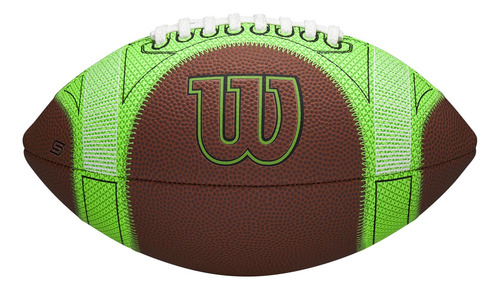 Wilson Gst Speedskin Hylite Football - Café/verde, Talla Juv