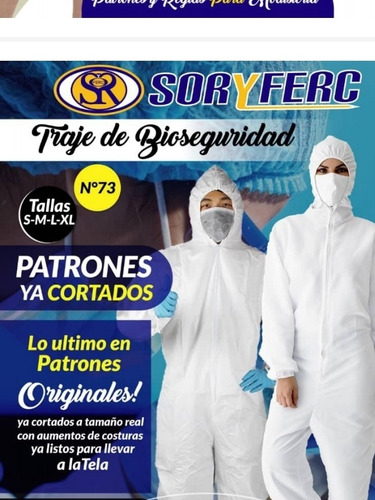 73 Patrones Ya Cortados Traje De Bioseguridad Soriferc 