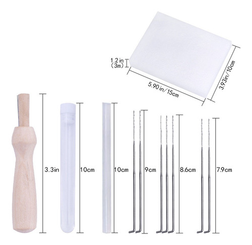 Herramientas De Costura De Fieltro De Bricolaje De 25 Colore