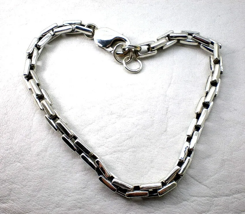 Pulsera De Plata 925 Unisex