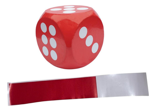 Espuma Dot Dados D6 Jogos De Tabuleiro Haste Vermelho