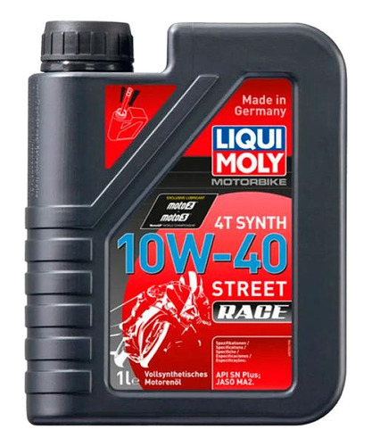 Aceite Motor ''liqui Moly'' 10w/40 Sintetico (race) 1 L