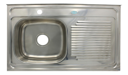 Tarja De Acero Inox Calibre 24 Para Monomando 80 X 50cm Der