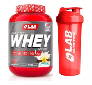 Proteína Premium 100% Whey Vanilla 5.7lb Sabor Vainilla