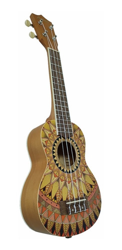 Imagen 2 de 8 de Ukelele Bamboo Soprano Summer C/funda Incluida