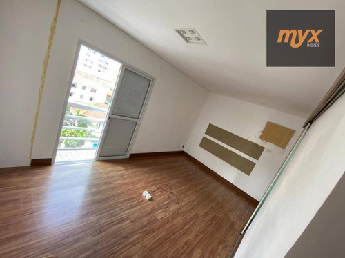Apartamento Com 3 Dormitórios À Venda, 110 M² Por R$ 575.000,00 - Campo Grande - Santos/sp - Ap6059