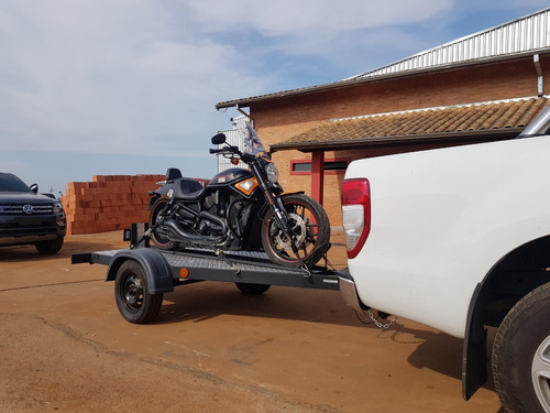 Carreta Basculante Para Transp De Moto