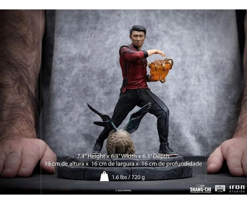 Shang-chi & Morris - A Lenda Dos Dez Aneis - Bds Escala 1/10