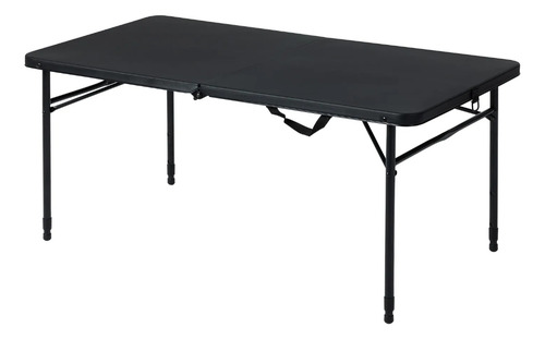 Imagen 1 de 3 de Mesa Rectangular Plegable Tipo Maletín 122cmx60cmx74cm