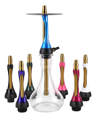 Alpha Hookah Modelo S Acero Inoxidable Shisha Arguile