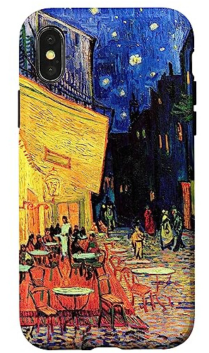 Funda Para iPhone X/xs Cafe Terrace At Night - Van Gogh