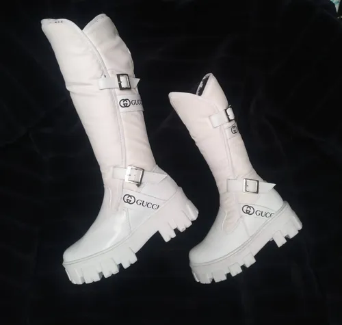 Botas gucci blancas new arrivals