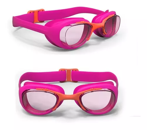 Gafas Natación Xbase Niños Rosa Azul Cristales Claros - Decathlon