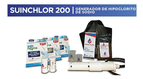 Generador De Hipoclorito De Sodio Móvil Suinchlor 200