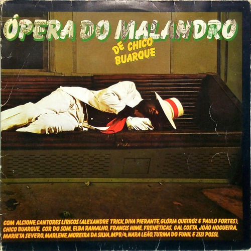 Chico Buarque Lp Opera Do Malandro + Encarte 1979 1784
