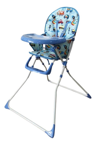 Silla De Comer Baby Kits Vectra 1009 Azul