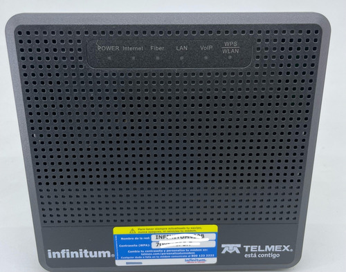 Modem Router Fibra Óptica Con Eliminador, Jumper Y Roseta (Usado)