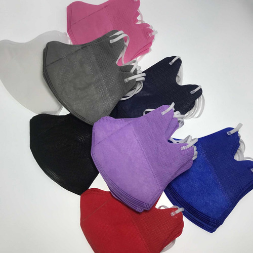 Imagen 6 de 6 de Cubrebocas 3d Mask 10pzs Mascarillas De Proteccion 3 Capas