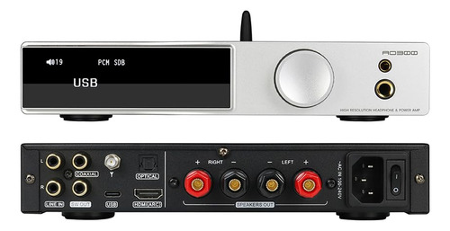 Smsl Dac Amplificador Todo Uno Potencia Xmo Usb Coaxial Opt