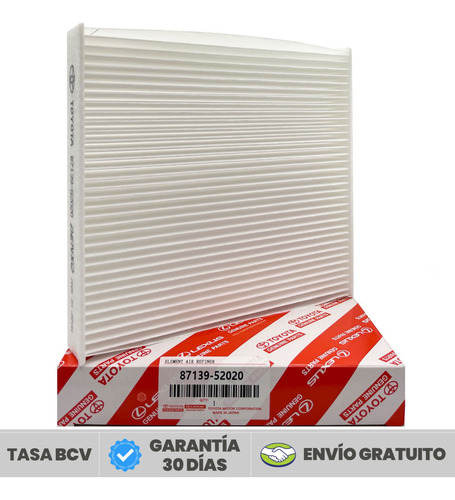 Filtro Aire Cabina Toyota Yaris 2006 2007 2008 2009 2010