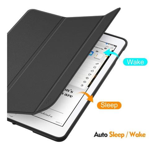 Imagen 6 de 6 de Case Fintie iPad 10.2 7gen 8va 2019 Smart Portalápiz Negra