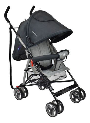 Coche Bebe Paseador Future Happy Baby Color Negro Chasis Negro