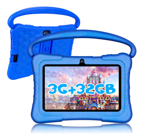 Tableta Para Niño Gb Rom Ram Tablet Año Wifi Gms Proteccion