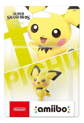Amiibo Pichu Super Smash Bros Serie Nuevo Y Sellado