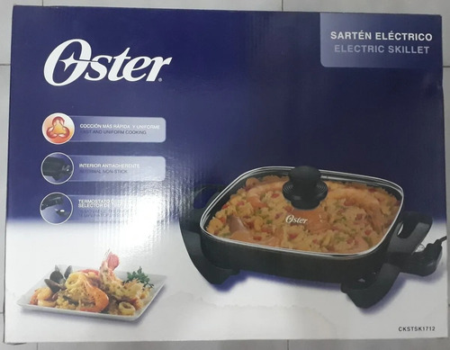 Sarten Electrico Marca Oster 1500 W Antiadherente